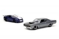 Rychle a zběsile Twin Pack 2016 Ford Mustang GT350 + 1970 Plymouth Road Runner, 1:32 Wave 4/1